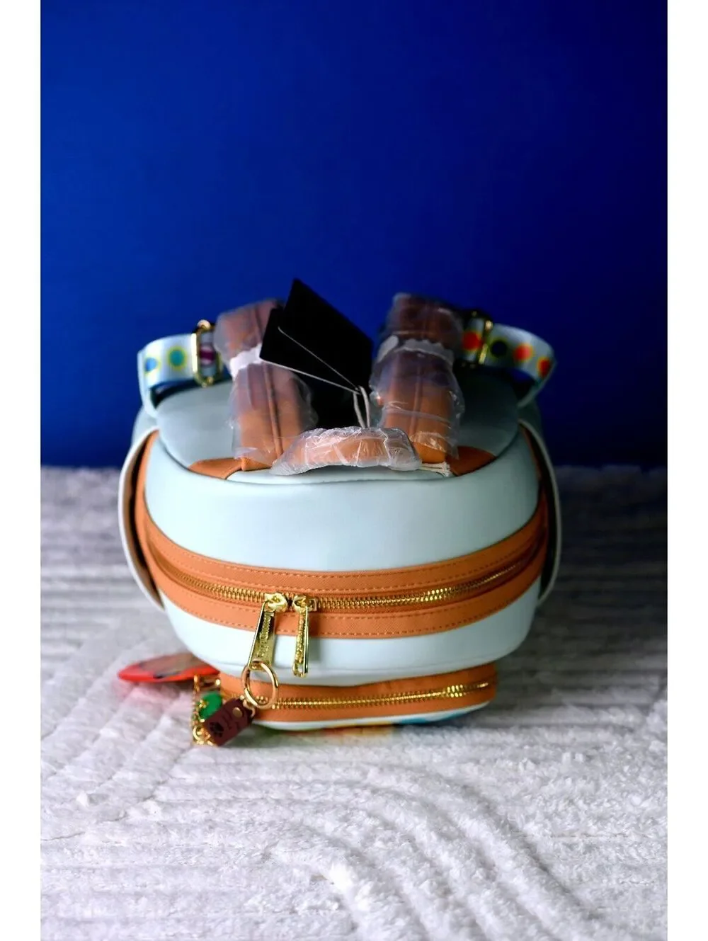 Loungefly Up Russell Heart Balloons Backpack & Wallet | NWT